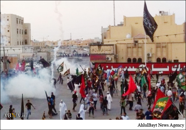 النظام يواصل اعتداءاته على مظاهر عاشوراء في عدة مناطق في البحرين