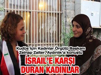 israil’e karşı duran kadınlar