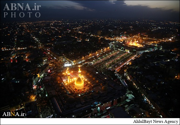 کربلائے معلی کی فضائی تصویریں