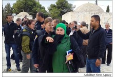 Al-Aqsa-Moschee von radikalem Zionist diskriminiert + Fotos