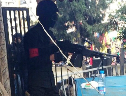 بالصور / فرقة عسكرية خاصة في حزب الله اللبناني شاركت بتأمين مراسم عاشوراء الإمام الحسين (ع) في الضاحية الجنوبية