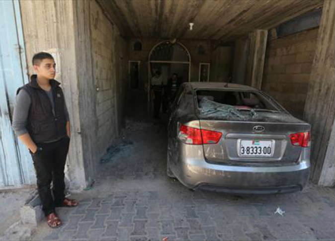 تفجير منازل تعود لقادة "فتح" في غزة