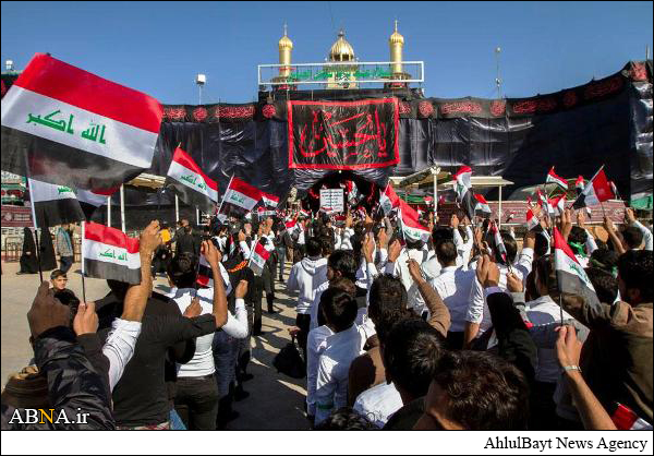 بالصور / طلبة جامعات ومعاهد العراق تجدد العزاء وتعلن الولاء للإمام الحسين (ع)