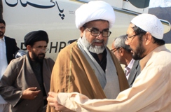 علامہ ناصر عباس جعفری تنظیمی دورہ پر اسکردو پہنچ گئے