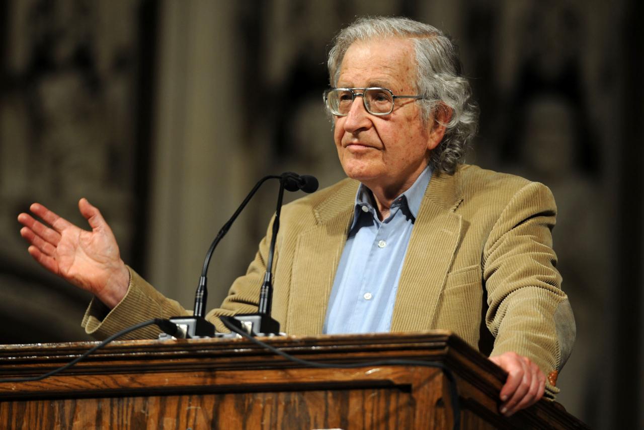 Chomsky: “Irán Podría Acabar con DAESH en un Momento” 