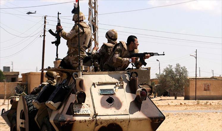 الجيش المصري يقتل 8 مسلحين ويدمر 24 مقرا لهم في سيناء