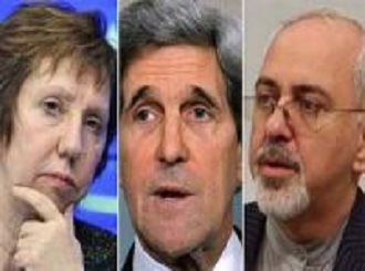 Zarif, Kerry ve Ashton arasındaki görüşmeler sona erdi