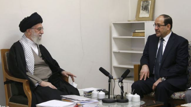 Ayatollah Khamenei praised Maliki efforts to promote Iraq stability