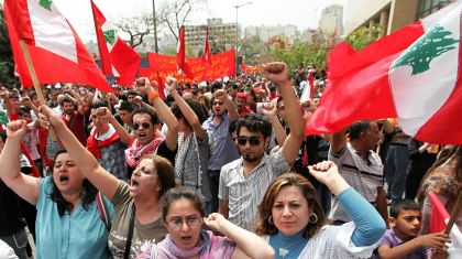 Beyrouth accueille un acte de protestation contre la brutalité d'Israël