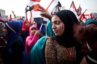 مصر کے طلبا مظاہروں میں شرکت کے الزام میں یونیورسٹی سے واک اوٹ