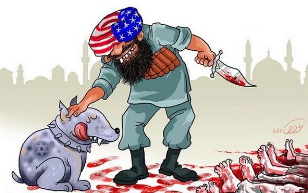 IŞİD, ABD ve İsrail / Karikatür
