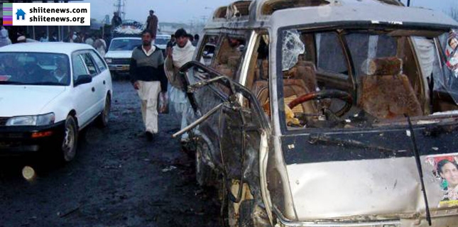 پاراچنار: اسکول وین میں کالعدم طالبان وسپاہ صحابہ کا دھماکہ، باپ اور بیٹا شہید
