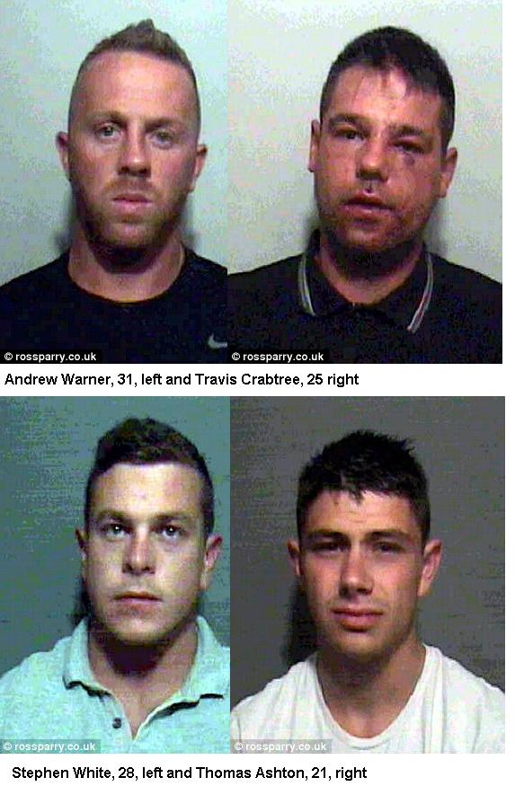 England: Four men are jailed for throwing pig's head into mosque