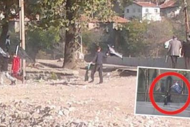 Ankara'da güpegündüz IŞİD propagandası / Foto