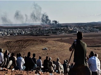 Kobani'de IŞİD’e ağır darbe