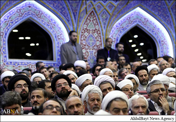 تصویری رپورٹ: آیۃ اللہ مکارم شیرازی کا کانفرنس میں افتتاحی خطاب