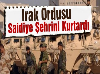 Irak Ordusu Saidiye Şehrini Kurtardı