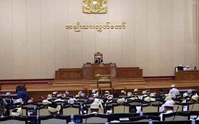 အမ်ဳိဳးသားလႊတ္ေတာ္အတြက္ ျပည္နယ္ႏွင့္တုိင္းမ်ားတြင္ ပီအာစနစ္တေျပးညီ က်င့္သံုးရန္ ဆံုးျဖတ္