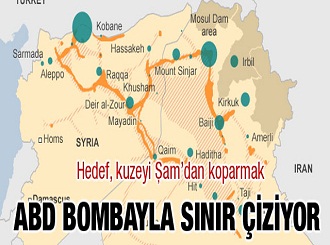 ABD bombayla sınır çiziyor