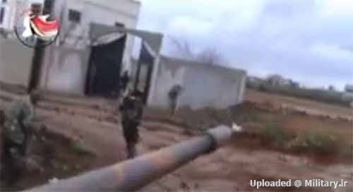 Suriye Ordusunun Dera'daki Operasyonundan Görüntüler / Video