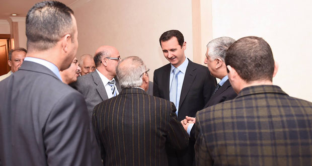 Le président al-Assad : La cause palestinienne est la plus affectée par les événements en cours sur la scène arabe