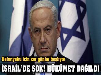İsrail’de şok! Hükümet dağıldı
