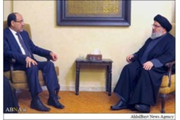 Seyyed Hassan Nasrallah begrüßt Maliki