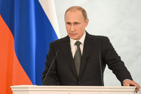 Discours de Vladimir Poutine à l'Assemblée fédérale russe (04/12/14)
