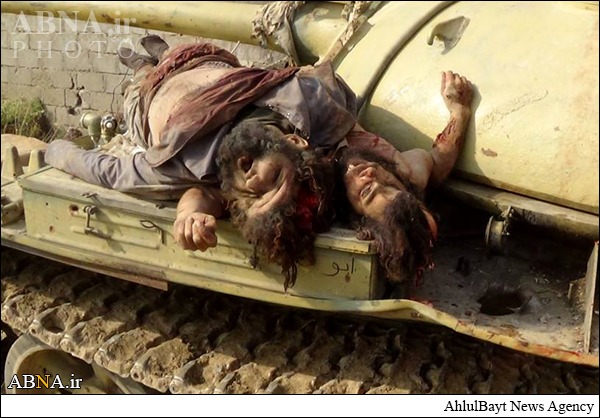 شام: دیرالزور ایئرپورٹ کی حدود سے دہشتگرد پسپا + تصویر(+18)
