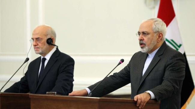 Zarif: Iran and Iraq Side by Side to the End of Anti-ISIS Fight