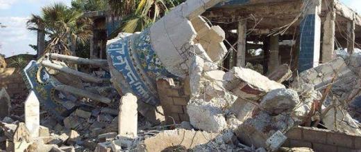 Takfiris Blow up Another Historic Mosque in Syria