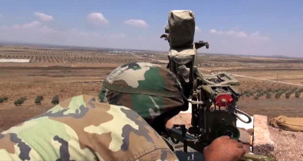 Destruction des repaires des terroristes dans la banlieue de Quneitra