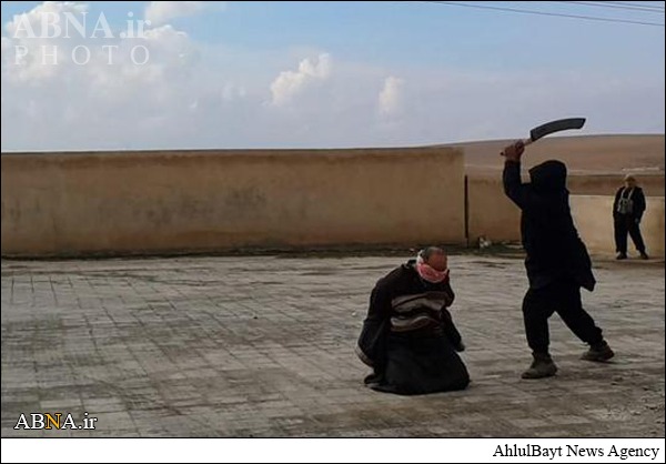 Photos: ISIS Police Beheads 4 Men by Sword (GRAPHIC)