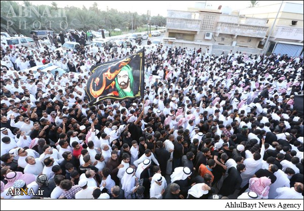 بالصور / مشاركة آلاف السعوديين في أربعينية الامام الحسين (ع) في السعودية