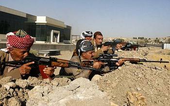 Deutsche Truppen "trainieren" kurdische Truppen