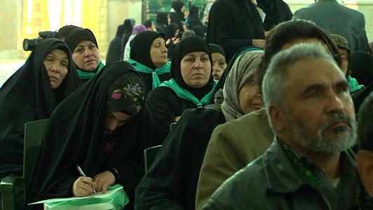 A Group of Australian Muslims Visited Imam Rezas Holy Shrine
