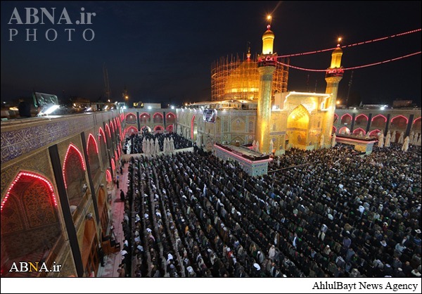 رحلت رسول اسلام (ص) اور شہادت امام حسن (ع) پرعراق میں عزاداروں کی جوق درجوق شرکت + تصویر