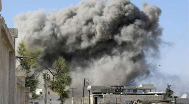قتلى وجرحى لداعش في غارات جوية نفذتها طائرات التحالف الدولي في حلب