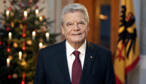 German president urges refugee compassion