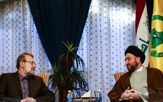 ڈاکٹر لاریجانی کی سید عمار الحکیم سے ملاقات 