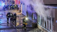 Намеренно устроенный пожар в шведской мечети оставил пять раненых