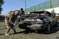 افغانستان میں بم دھماکہ کئی پولیس اہلکار ہلاک اور زخمی