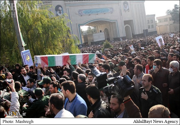Senior Iranian commanders' funeral held in Tehran / Pics
