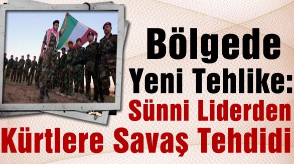 Iraklı Sünni liderden Kürtlere savaş tehdidi
