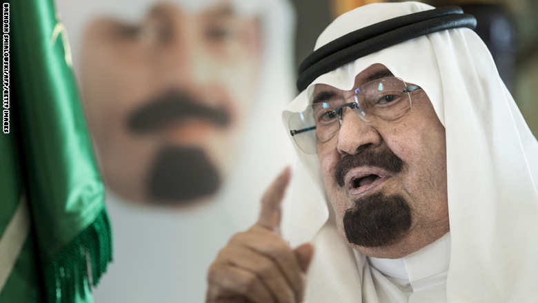هبوط في أسهم السعودية 5% بعد دخول الملك عبد الله المستشفى