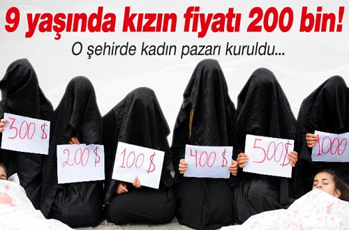 IŞİD 9 yaşındaki kızları 200 bin dinara satıyor