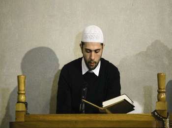 Bosnische Muslime in Sarajevo feiern Neujahr