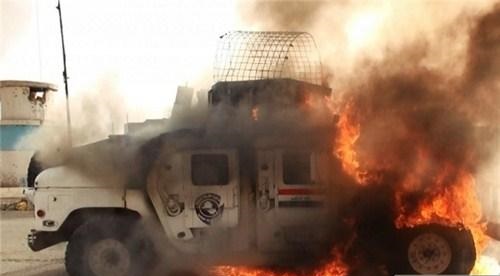 IŞİD sıkıştıkça destekçisi Amerika Irak Ordusunu Vuruyor