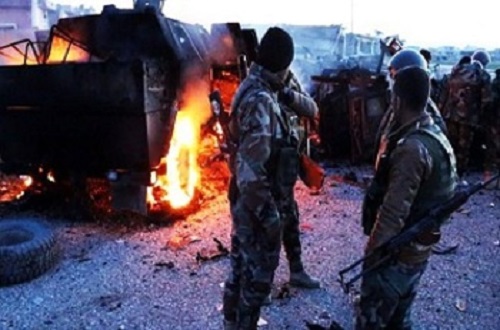 100 IŞİD militanı öldürüldü