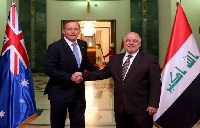 العبادي لاستراليا: نحن الدولة الوحيدة التي تحارب داعش على الأرض